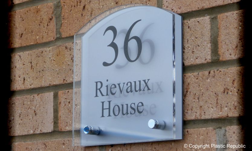 Sienna house sign Silver T3